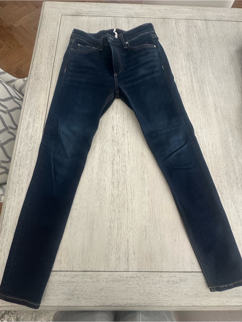 rag & bone Navy Skinny Stretch Jeans